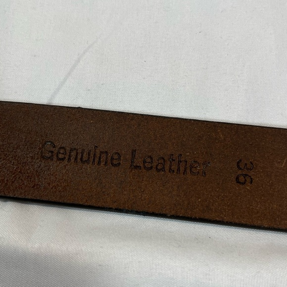 Timberland Brown Genuine Leather Belt - Picture 6 of 6